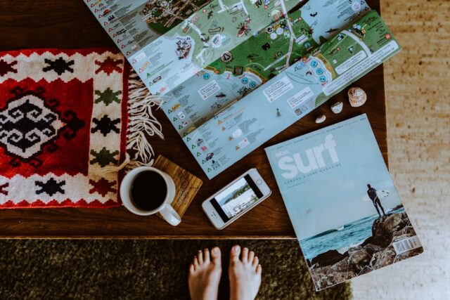 Photo budget vacation planning