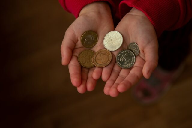 Photo teach kids about money value activities age